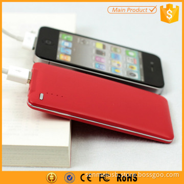 Portable handheld mobile phone battery charger 5000mah for iphone